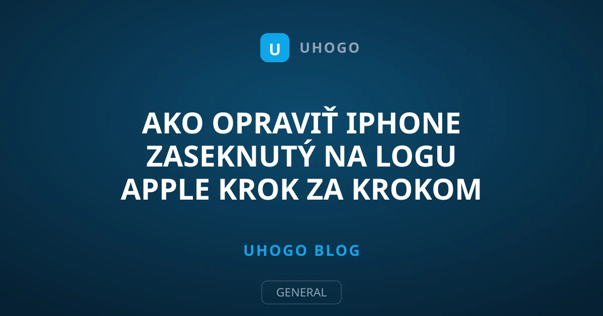 Ako opraviť iPhone zaseknutý na logu Apple krok za krokom